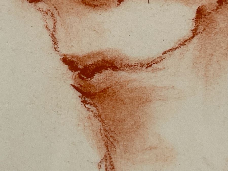 Framed Original A. Etienne 1969 Jester Drawing 13 X 20.5 [Photo 12]