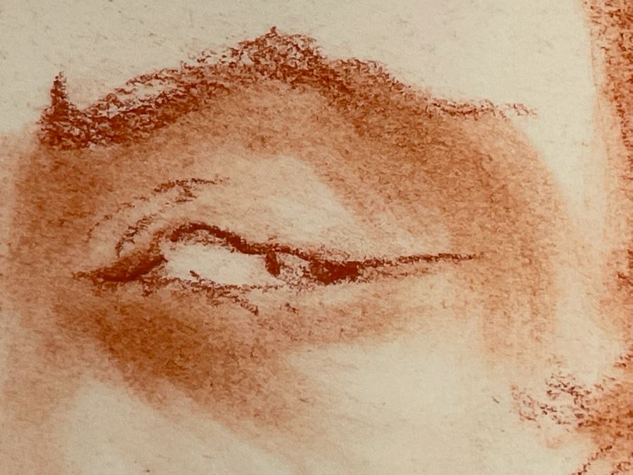 Framed Original A. Etienne 1969 Jester Drawing 13 X 20.5 [Photo 10]