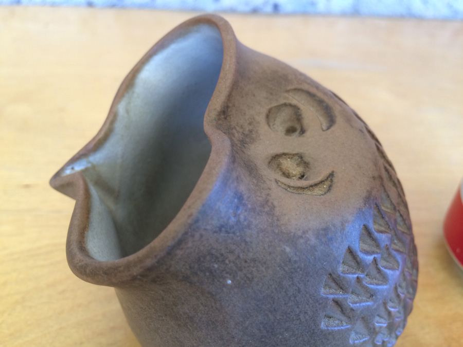 Robert Maxwell Signature Animal Mid-Century California Pottery 1966 [Photo 4]