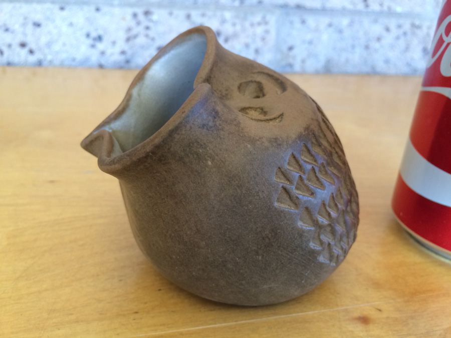 Robert Maxwell Signature Animal Mid-Century California Pottery 1966 [Photo 3]