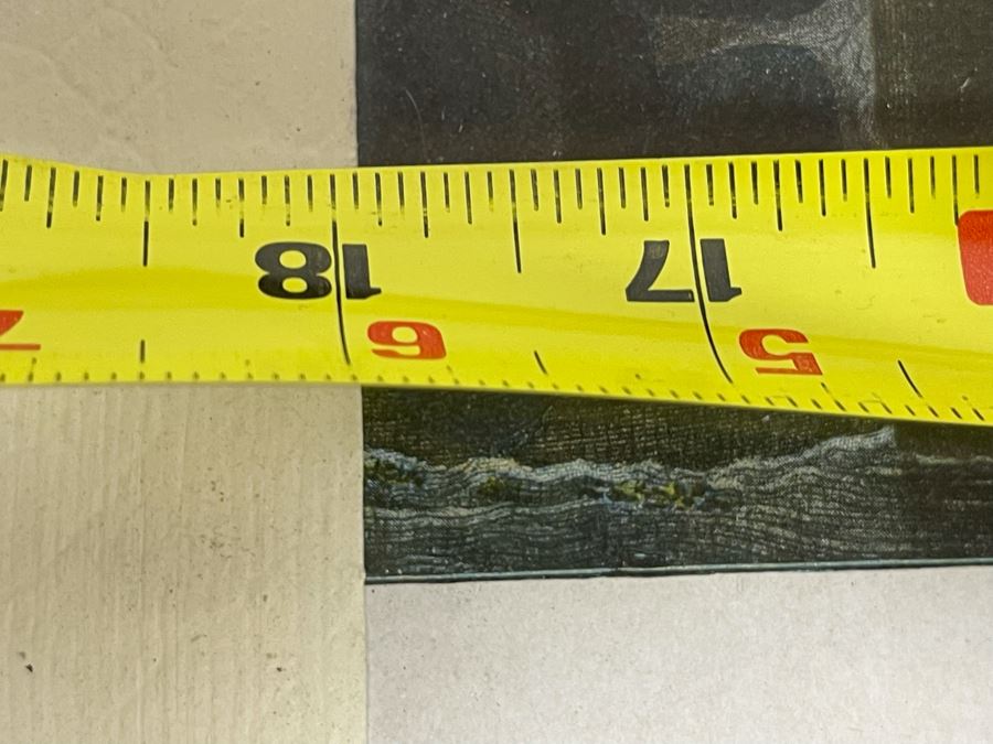 Vintage Framed Print Of 'How New York Welcomed Our First President - George Washington' By Joseph Laing 18 X 14 [Photo 33]