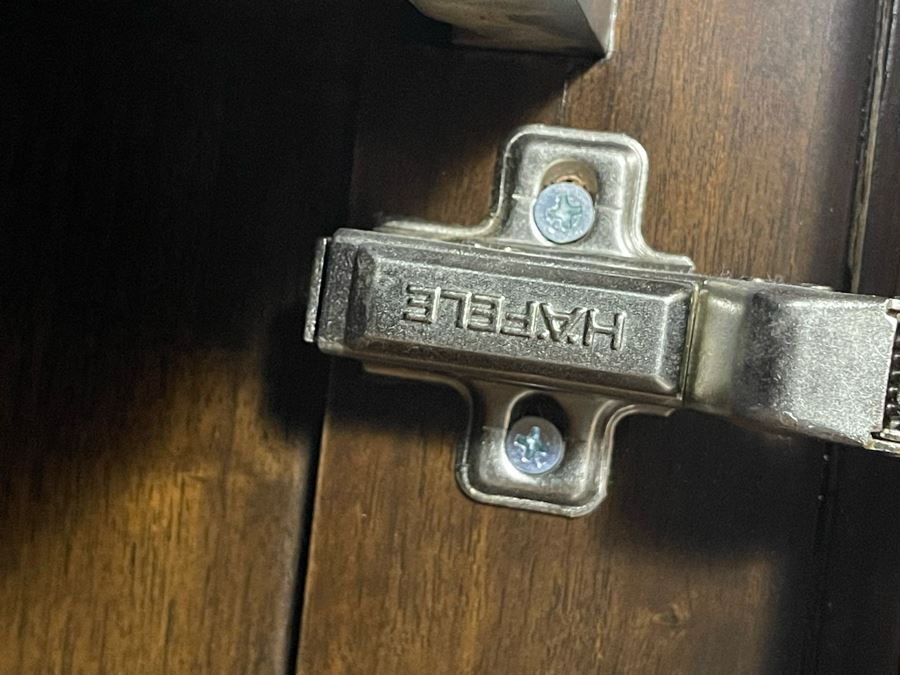 Contemporary Modernist Buffet Credenza By Lexington - Macarthur Park 74W X 20D X 33.5H Solid Wood - Very Heavy - Retails For $3,800 [Photo 8]