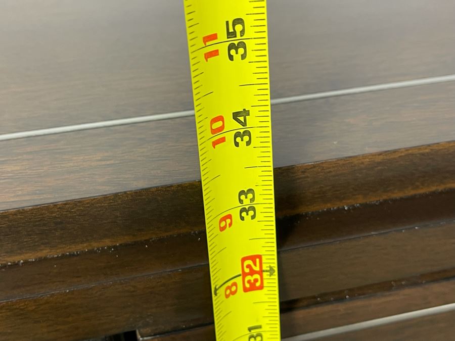 Contemporary Modernist Buffet Credenza By Lexington - Macarthur Park 74W X 20D X 33.5H Solid Wood - Very Heavy - Retails For $3,800 [Photo 19]