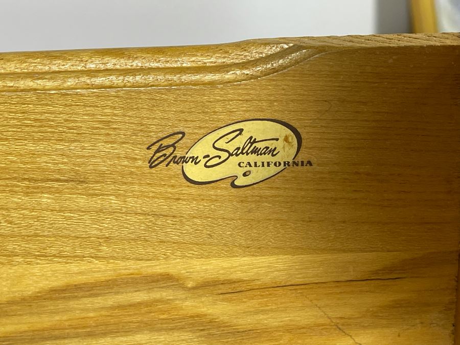 Paul Frankl Mid-Century Modern Chest Of Drawers Dresser For Brown-Saltman 6 Drawers [Photo 21]