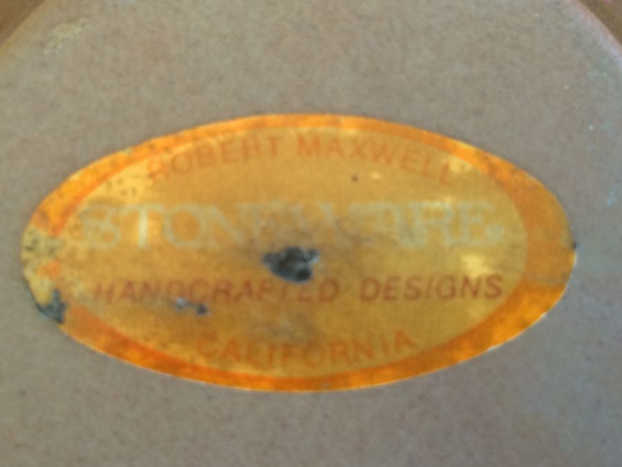 Robert Maxwell Glazed Stoneware Mid-Century Pottery California [Photo 8]