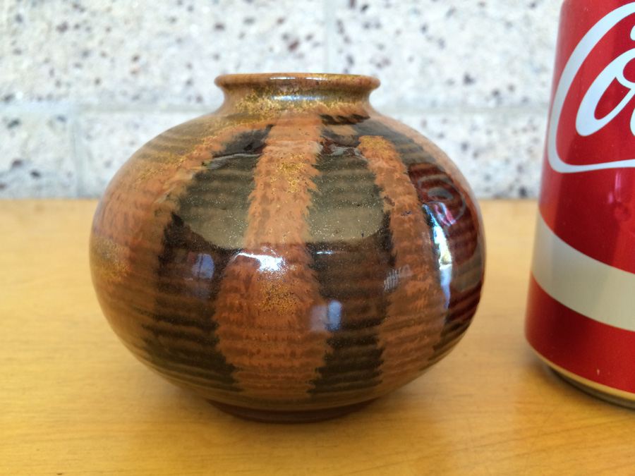Robert Maxwell Glazed Stoneware Mid-Century Pottery California [Photo 3]