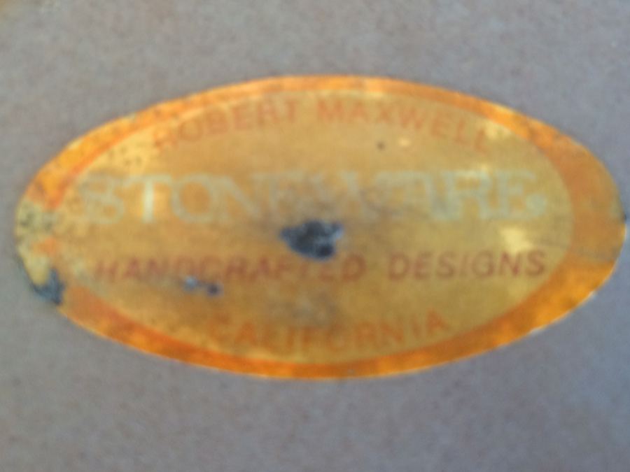 Robert Maxwell Glazed Stoneware Mid-Century Pottery California [Photo 7]