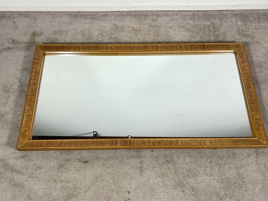 Paul Frankl Mid-Century Modern Wall Mirror For Brown-Saltman 53.5 X 28 [Photo 2]