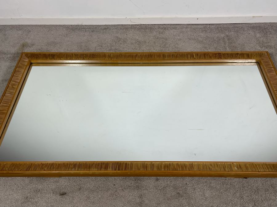 Paul Frankl Mid-Century Modern Wall Mirror For Brown-Saltman 53.5 X 28 [Photo 5]