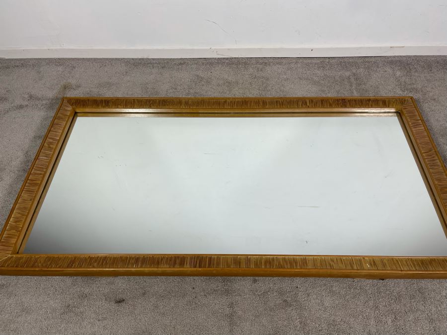 Paul Frankl Mid-Century Modern Wall Mirror For Brown-Saltman 53.5 X 28 [Photo 6]