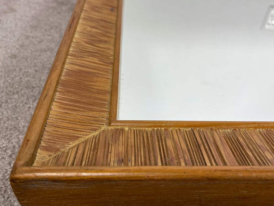 Paul Frankl Mid-Century Modern Wall Mirror For Brown-Saltman 53.5 X 28 [Photo 8]