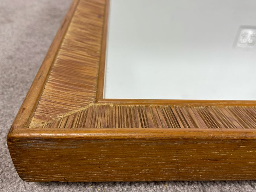 Paul Frankl Mid-Century Modern Wall Mirror For Brown-Saltman 53.5 X 28 [Photo 9]