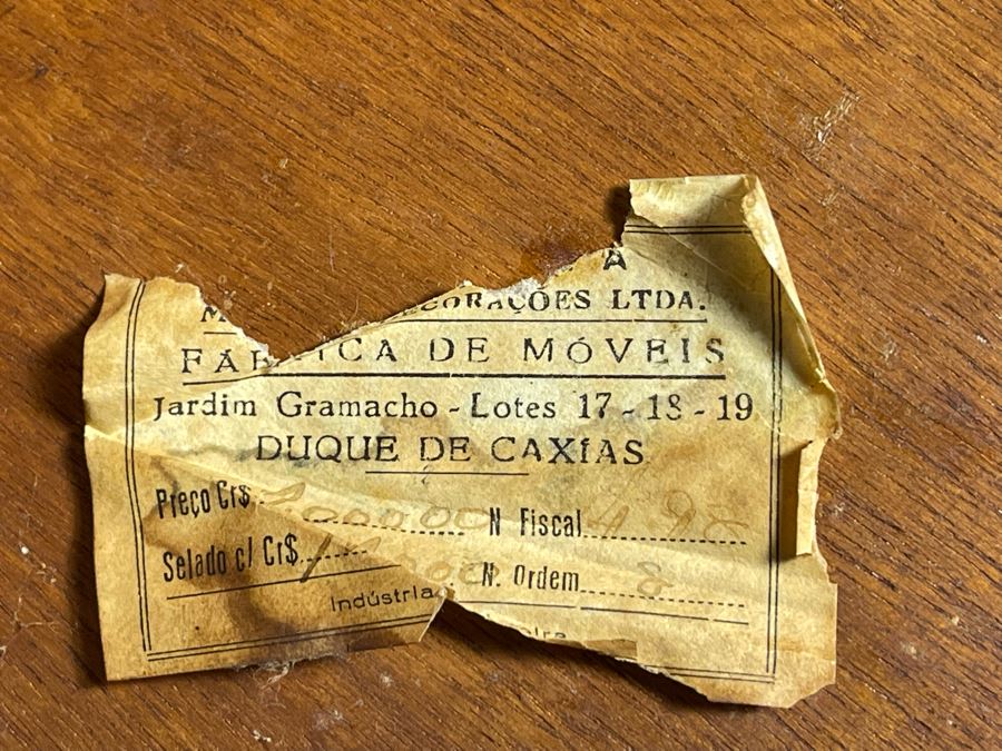 Pair Of Mid-Century Modern Veneered 8 Drawer Chest Of Drawers Dressers (Note Veneer is Chipped And Lifting On Drawers - See Photos) Each 39.5W X 18D X 35H [Photo 28]