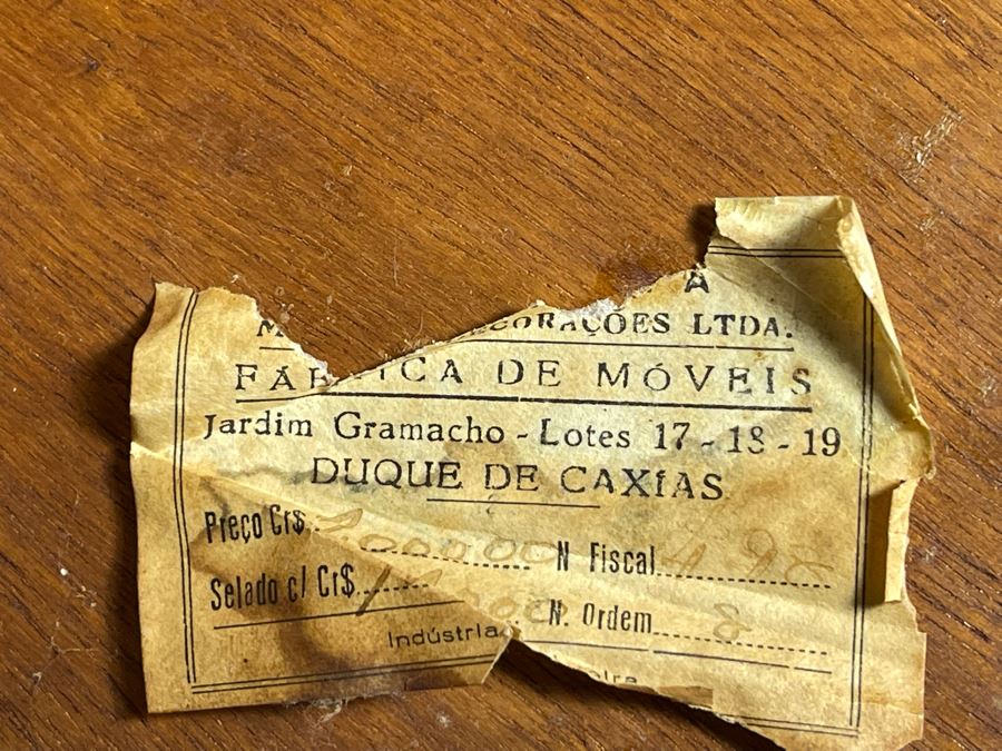 Pair Of Mid-Century Modern Veneered 8 Drawer Chest Of Drawers Dressers (Note Veneer is Chipped And Lifting On Drawers - See Photos) Each 39.5W X 18D X 35H [Photo 27]