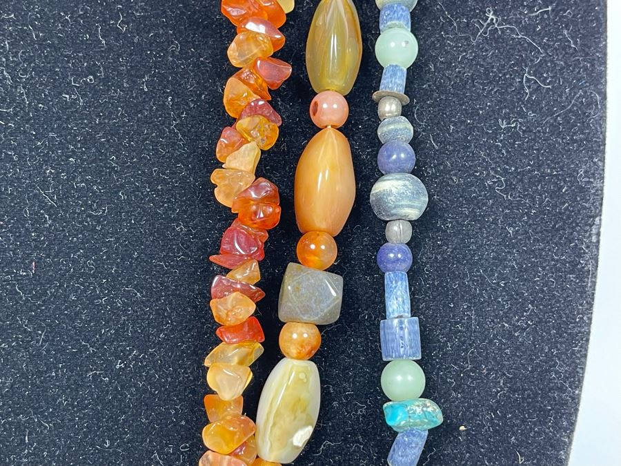 Three Multi-Stone Necklaces [Photo 6]