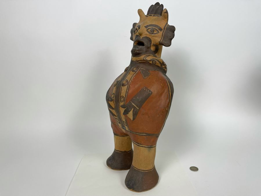 Vintage Mexican Pottery Sculpture 16'H [Photo 11]