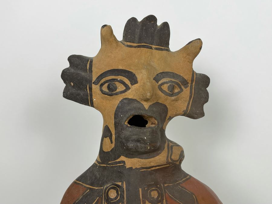 Vintage Mexican Pottery Sculpture 16'H [Photo 2]
