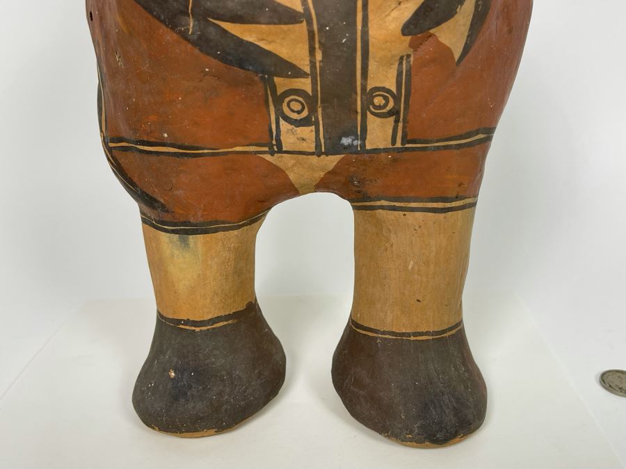 Vintage Mexican Pottery Sculpture 16'H [Photo 4]