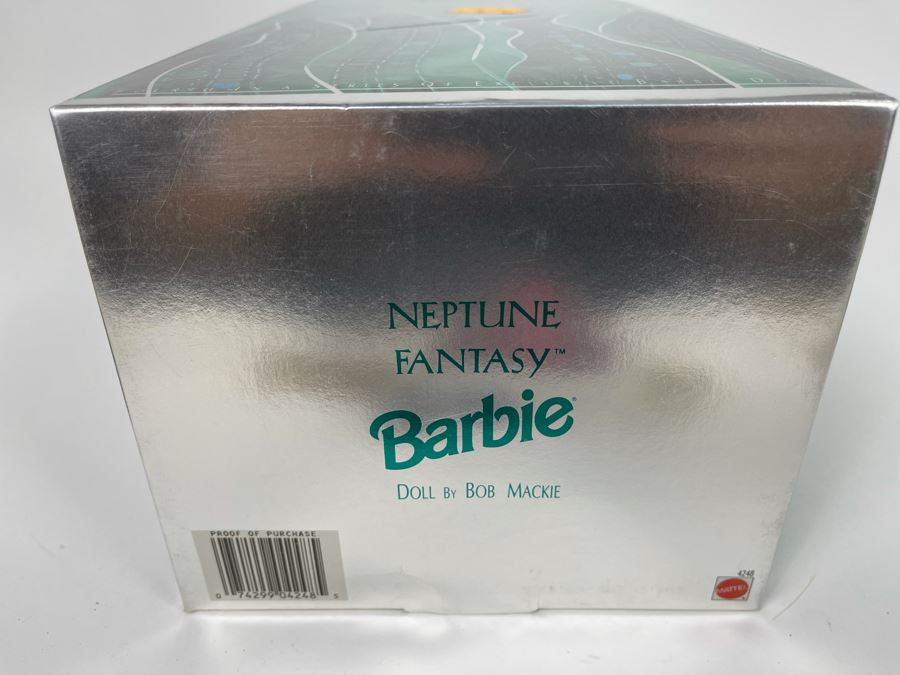Neptune Fantasy Barbie Doll By Bob Mackie Fourth In The Bob Mackie Barbie Collection With Box Mattel 1992 [Photo 8]