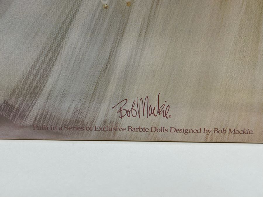 Empress Bride Barbie Doll By Bob Mackie Fifth In The Bob Mackie Barbie Collection New In Box Mattel 1992 [Photo 4]
