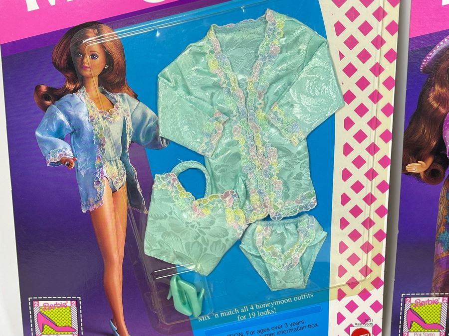 Set Of Four New Midge Wedding Day Barbie Clothes Mattel 1990 [Photo 4]