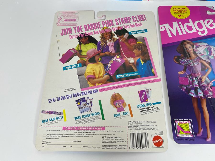 Set Of Four New Midge Wedding Day Barbie Clothes Mattel 1990 [Photo 10]