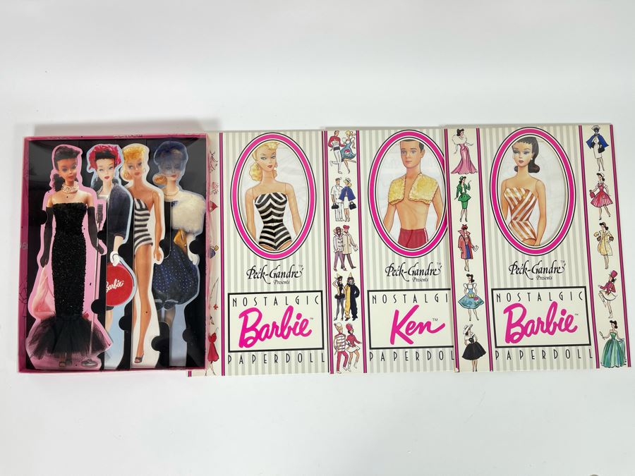Collection Of Barbie And Ken Paper Dolls