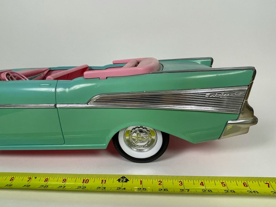 Vintage Barbie Chevy Bel Air Convertible Car 26W X 10D X 6H [Photo 3]