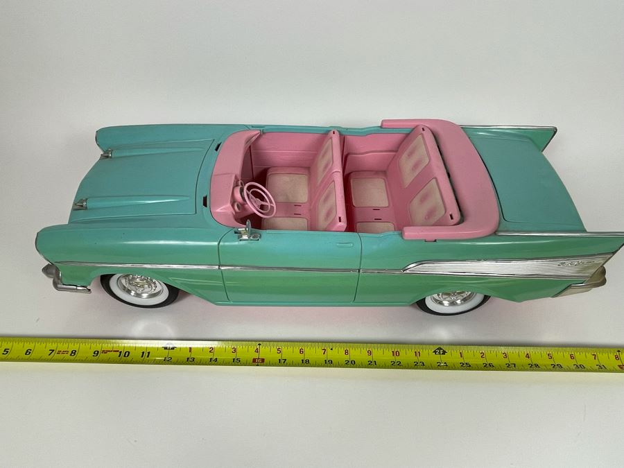 Vintage Barbie Chevy Bel Air Convertible Car 26W X 10D X 6H [Photo 4]