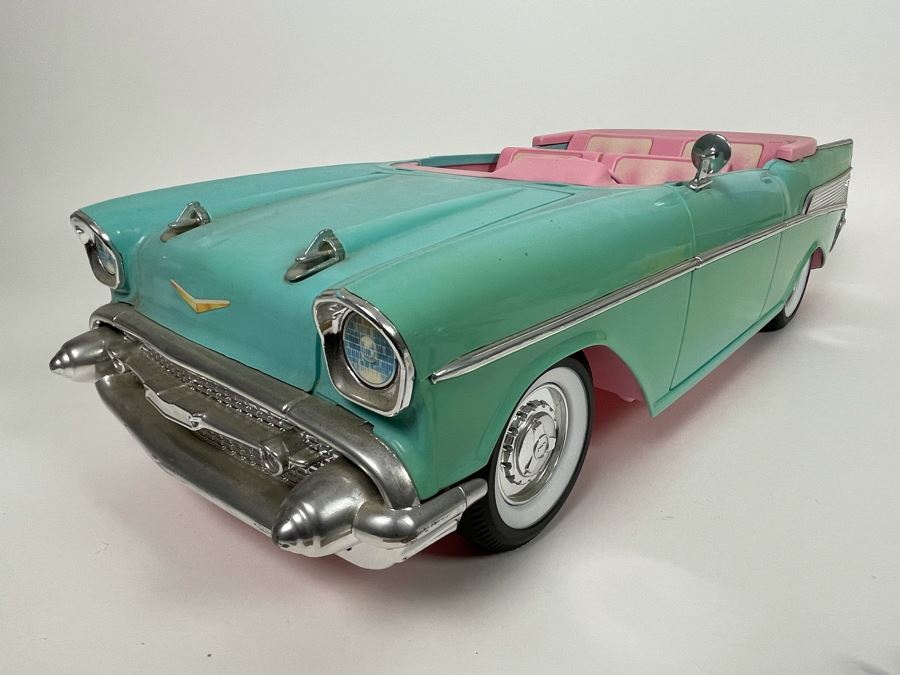 Vintage Barbie Chevy Bel Air Convertible Car 26W X 10D X 6H [Photo 6]