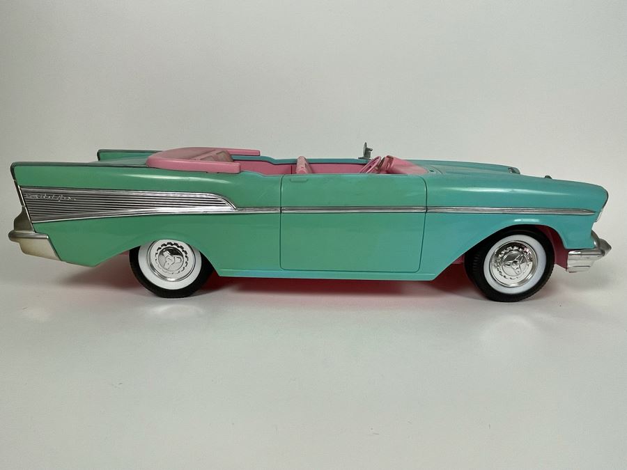 Vintage Barbie Chevy Bel Air Convertible Car 26W X 10D X 6H [Photo 9]