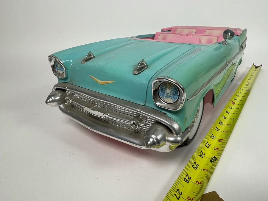 Vintage Barbie Chevy Bel Air Convertible Car 26W X 10D X 6H [Photo 7]