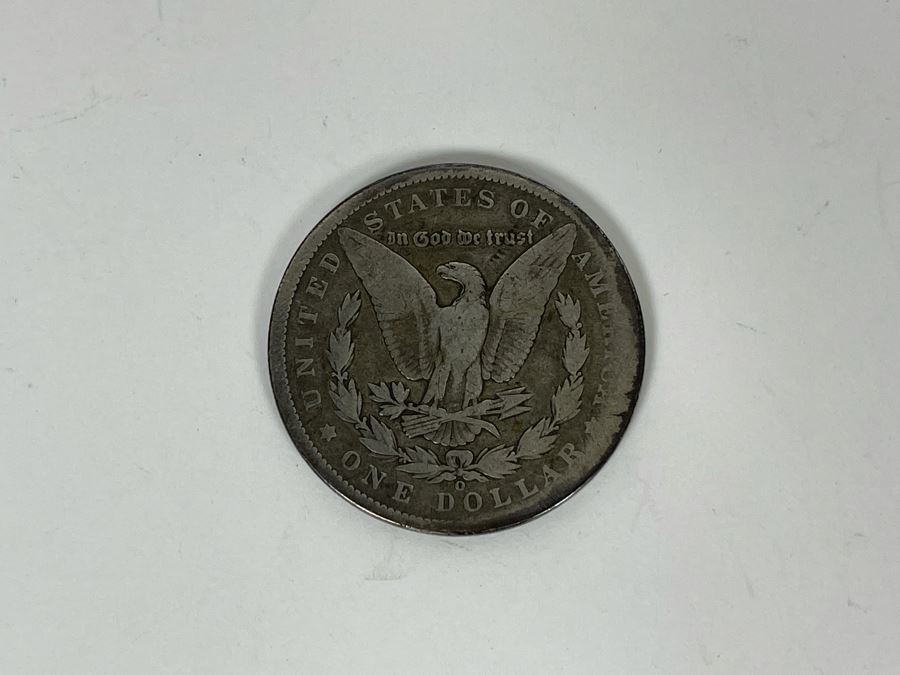 Antique 1899 U.S. Silver Morgan Dollar 25.8g [Photo 5]