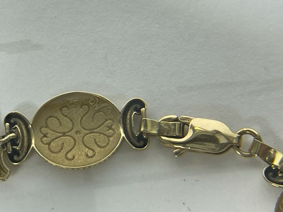 10K Gold 7' Bracelet 6.4g [Photo 7]