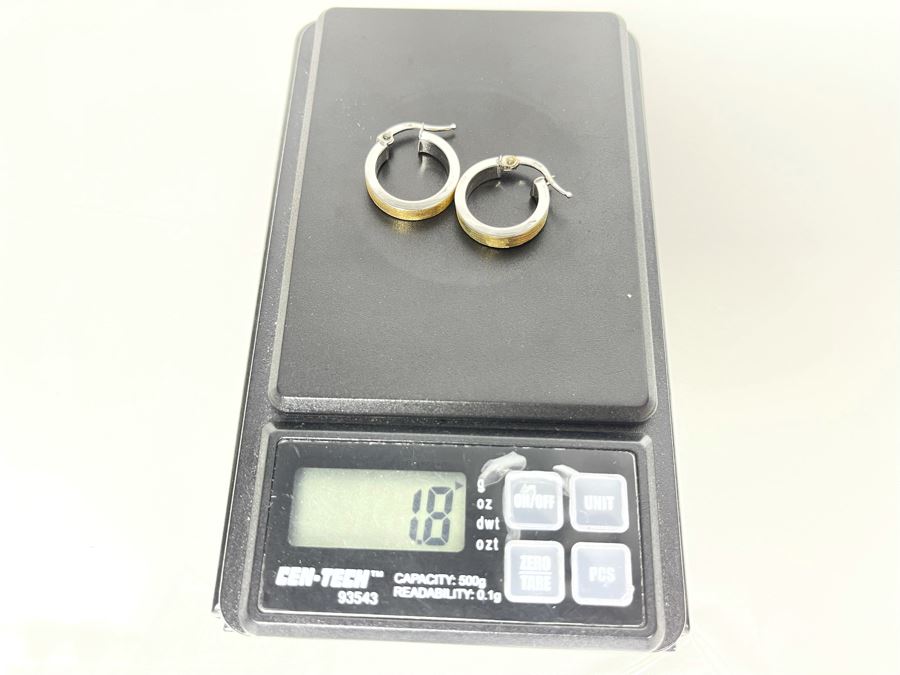 14K Gold Earrings 1.8g [Photo 6]