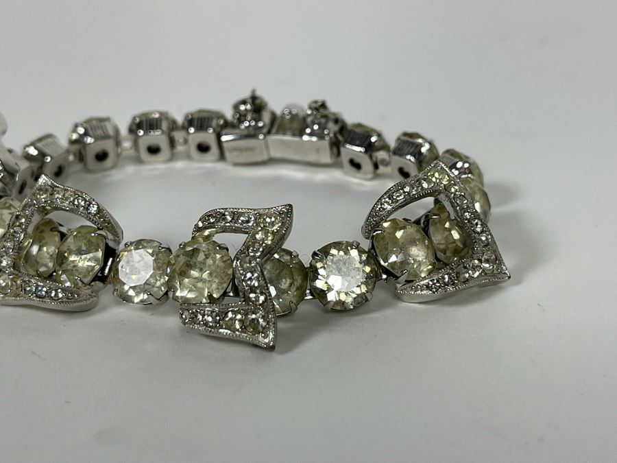 Vintage Eisenberg Rhinestone Bracelet [Photo 5]