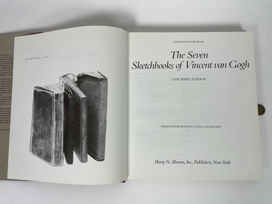 The Seven Sketchbooks Of Vincent Van Gogh Book By Johannes Van Der Wolk [Photo 3]