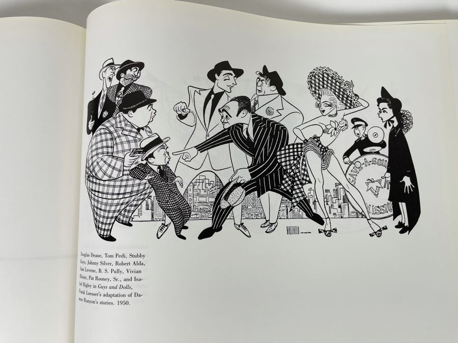 Hirschfeld Artwork Book: Art And Recollections From Eight Decades - Retailed $50 [Photo 8]