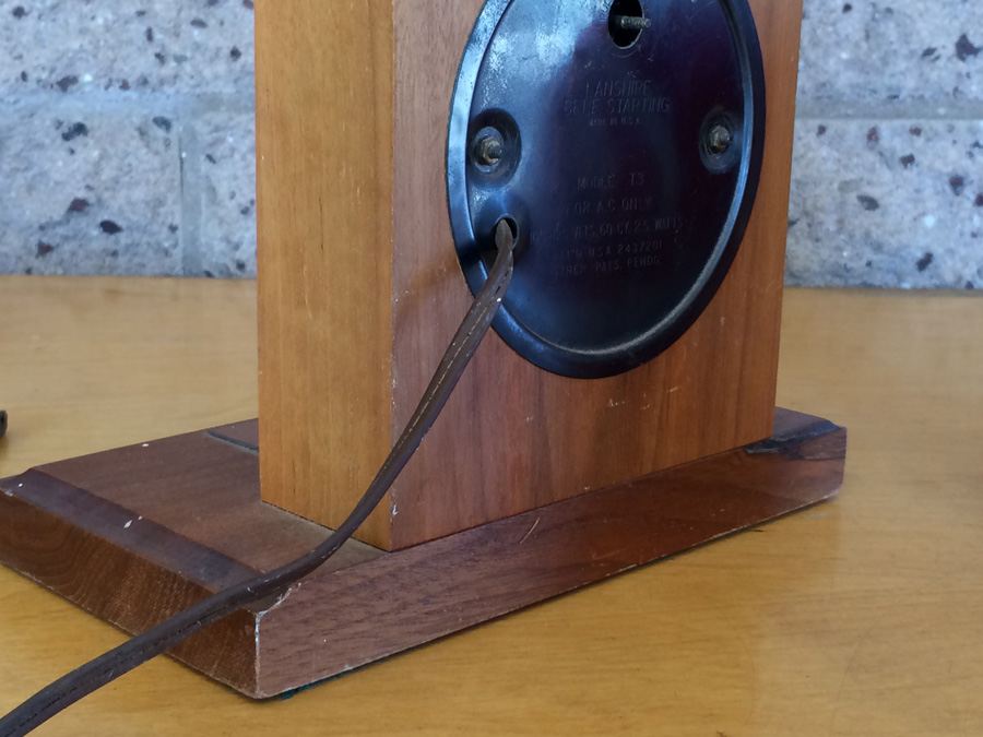 1958 Golfer Trophy Lanshire Clock Convair Golf Club 2nd Place [Photo 13]