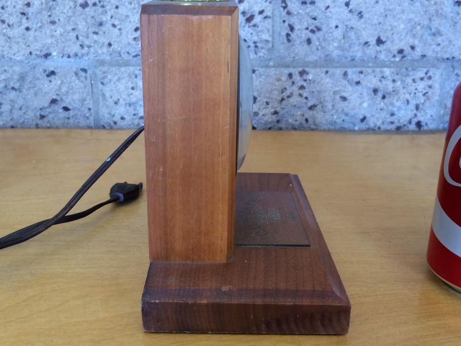 1958 Golfer Trophy Lanshire Clock Convair Golf Club 2nd Place [Photo 10]