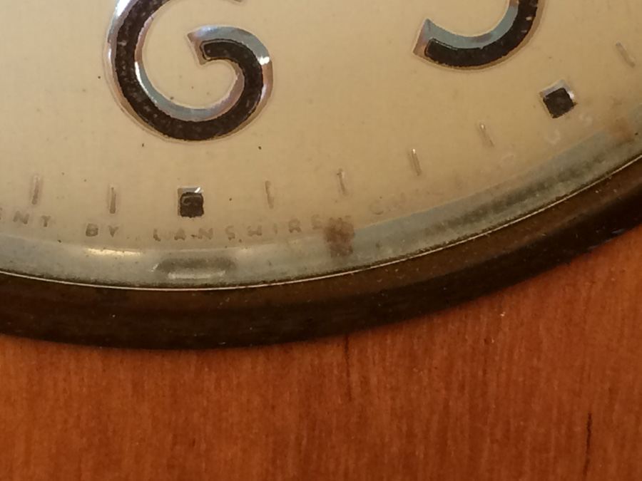 1958 Golfer Trophy Lanshire Clock Convair Golf Club 2nd Place [Photo 5]