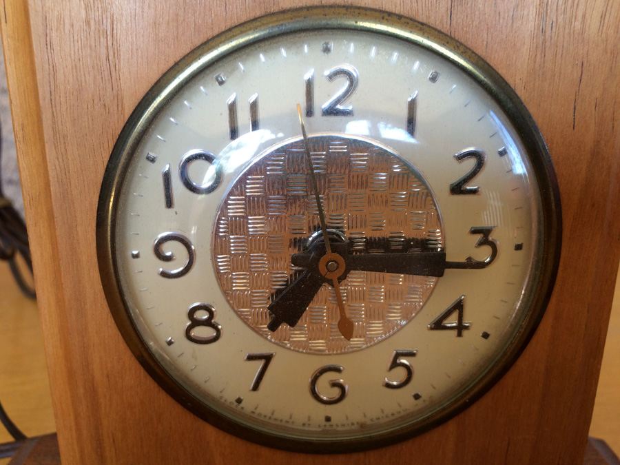 1958 Golfer Trophy Lanshire Clock Convair Golf Club 2nd Place [Photo 2]