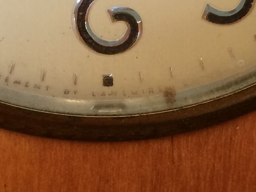 1958 Golfer Trophy Lanshire Clock Convair Golf Club 2nd Place [Photo 4]