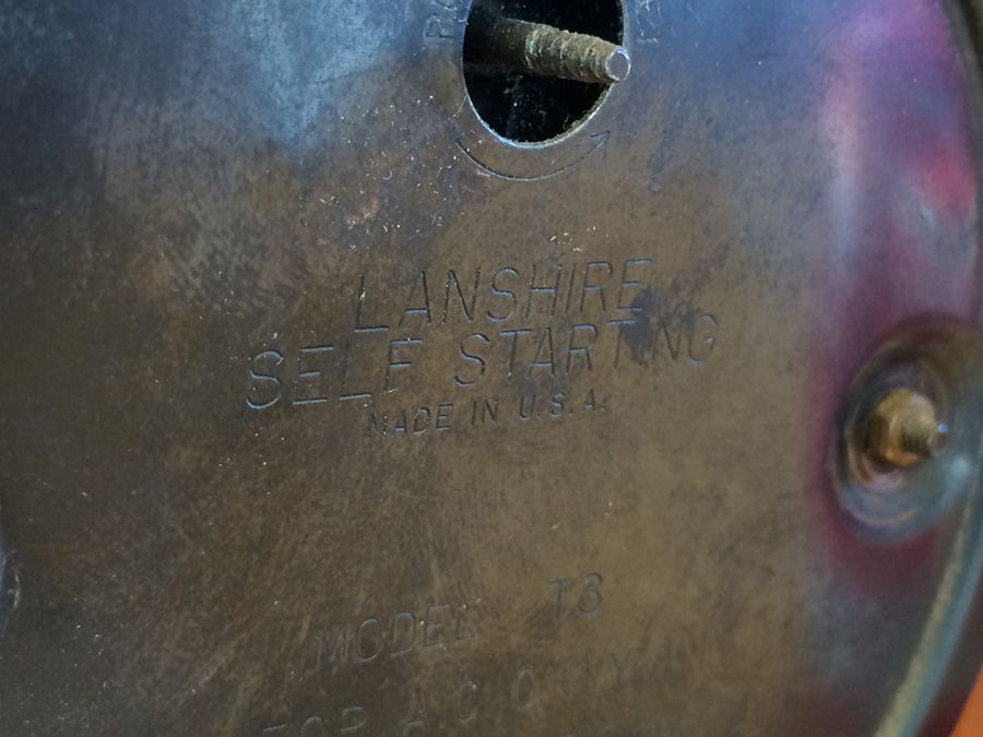 1958 Golfer Trophy Lanshire Clock Convair Golf Club 2nd Place [Photo 11]