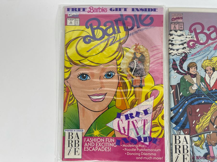 (10) Vintage Barbie Marvel Comic Books #1 - #10 [Photo 4]