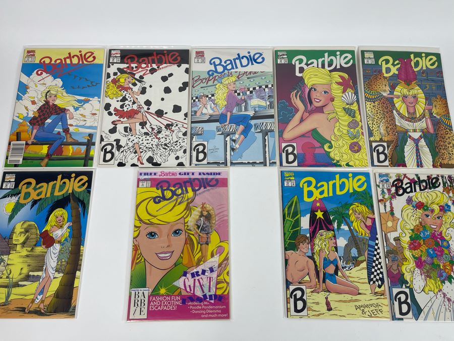 (9) Vintage Barbie Marvel Comic Books #1, #11 - #16, #20 [Photo 2]
