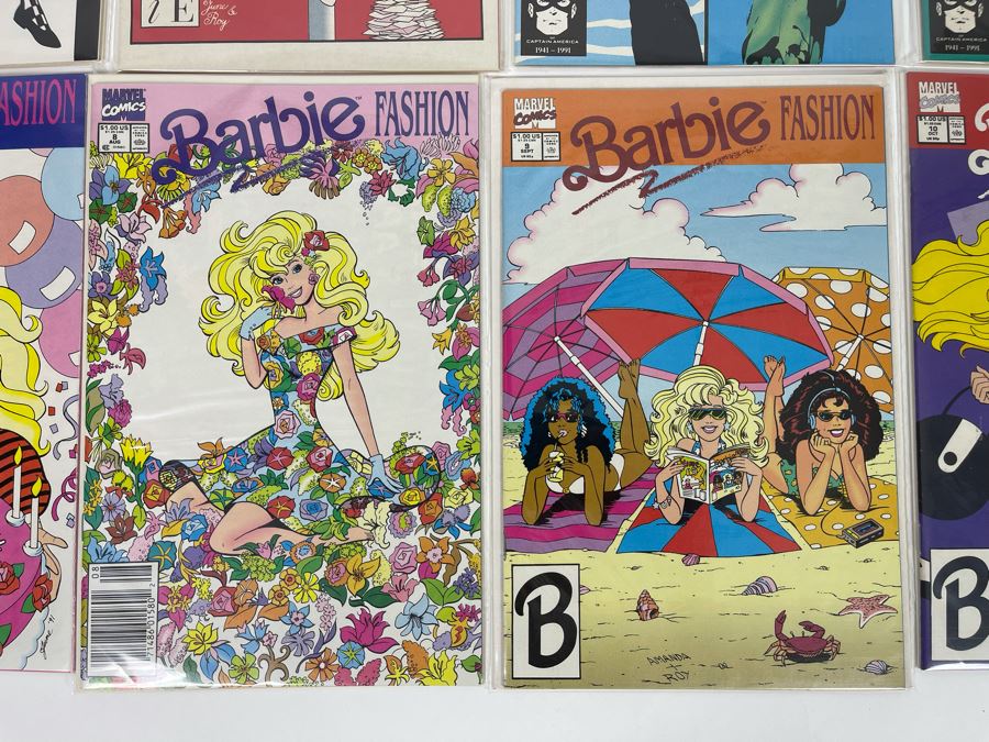 (10) Barbie Fashion Comic Books - Marvel Comics #1 - #10 [Photo 10]