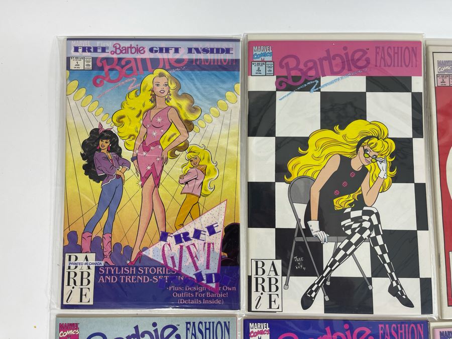 (10) Barbie Fashion Comic Books - Marvel Comics #1 - #10 [Photo 4]