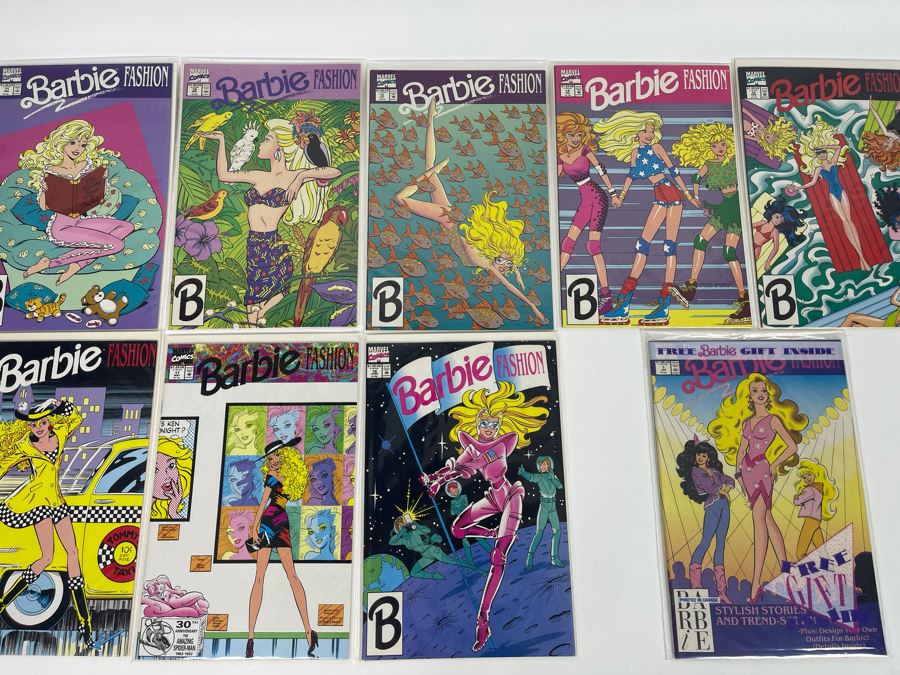 (9) Barbie Fashion Comic Books - Marvel Comics #1, #11 - #18 [Photo 1]