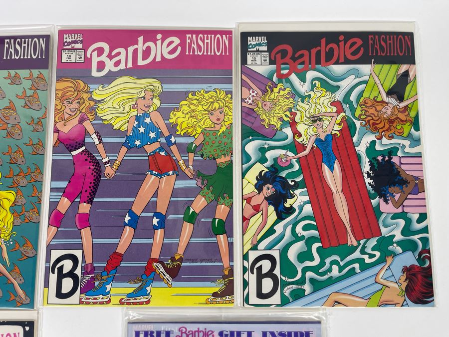 (9) Barbie Fashion Comic Books - Marvel Comics #1, #11 - #18 [Photo 7]